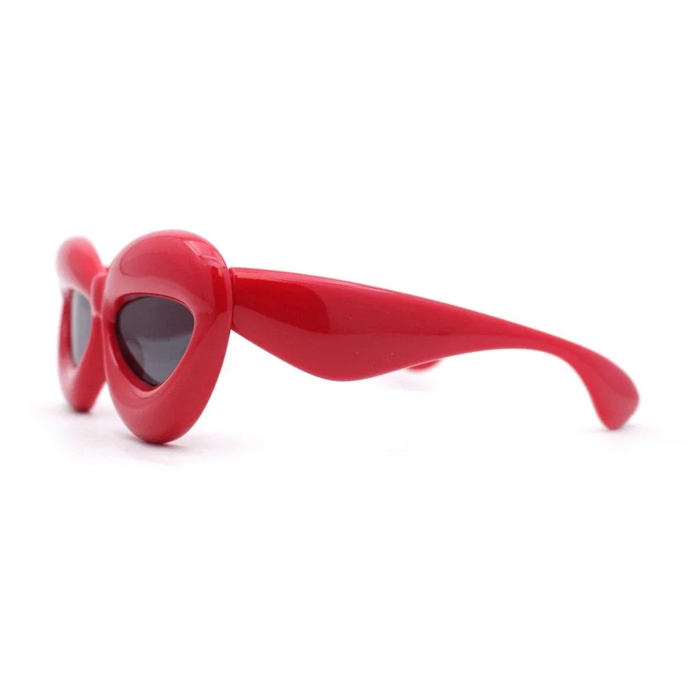 Red Sunglasses Women Fashion Designer Candy Color Luxury Beach Festival  Party‎